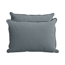 Model V4 - Velvet Indoor Daybed Mattress Bolster Pillow Backrest Cushion |COVERS ONLY|