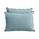 Model V4 - Velvet Indoor Daybed Mattress Bolster Pillow Backrest Cushion |COVERS ONLY|