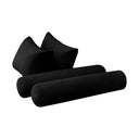 Model V4 - Velvet Indoor Daybed Mattress Bolster Pillow Backrest Cushion |COVERS ONLY|