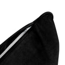 Model V4 - Velvet Indoor Daybed Bolster Pillow Backrest Cushion |COVERS ONLY|
