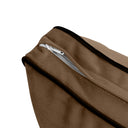 Model V3 - Velvet Indoor Daybed Bolster Pillow Backrest Cushion |COVERS ONLY|