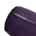 Model V3 - Velvet Indoor Daybed Bolster Pillow Backrest Cushion |COVERS ONLY|
