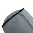 Model V6 - Velvet Indoor Daybed Bolster Pillow Cushion |COVERS ONLY|