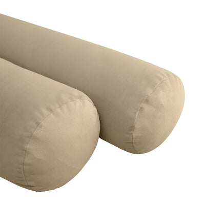 Model V5 - Velvet Indoor Daybed Mattress Bolster Pillows and Covers |Complete Set|