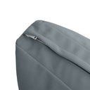 Model V3 - Velvet Indoor Daybed Bolster Pillow Backrest Cushion |COVERS ONLY|