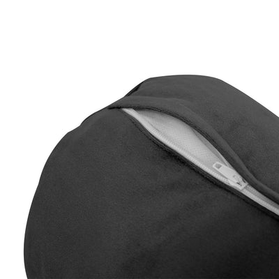 COVER ONLY Model V1 Full Velvet Knife Edge Indoor Daybed Cushion Bolster - AD350