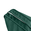 Model V3 - Velvet Indoor Daybed Bolster Pillow Backrest Cushion |COVERS ONLY|