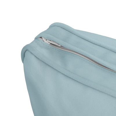 Model V3 - Velvet Indoor Daybed Bolster Pillow Backrest Cushion |COVERS ONLY|