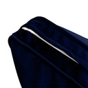 Model V3 - Velvet Indoor Daybed Bolster Pillow Backrest Cushion |COVERS ONLY|