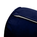 Model V5 - Velvet Indoor Daybed Mattress Bolster Pillow |COVERS ONLY|