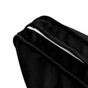 Model V3 - Velvet Indoor Daybed Bolster Pillow Backrest Cushion |COVERS ONLY|