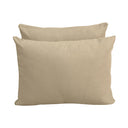 Model V1 - Velvet Indoor Daybed Mattress Bolster Pillow Backrest Cushion |COVERS ONLY|