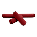 Model V6 - Velvet Indoor Daybed Bolster Pillow Cushion |COVERS ONLY|