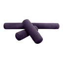 Model V6 - Velvet Indoor Daybed Bolster Pillow Cushion |COVERS ONLY|