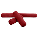 Model V6 - Velvet Indoor Daybed Bolster Pillow Cushion |COVERS ONLY|