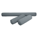 Model V6 - Velvet Indoor Daybed Mattress Bolster Pillows and Covers |Complete Set|