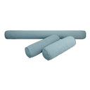 Model V6 - Velvet Indoor Daybed Bolster Pillow Cushion |COVERS ONLY|