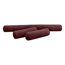 Model V6 - Velvet Indoor Daybed Bolster Pillow Cushion |COVERS ONLY|