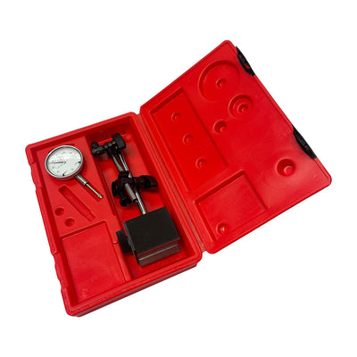 0-1" Dial Indicator with 130 Lb Magnetic Base and Point Precision Inspection Set