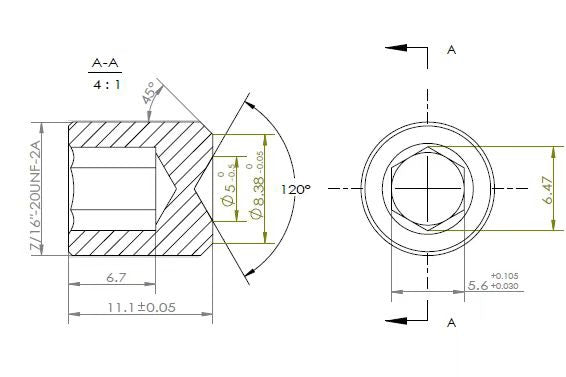 CAT40 Stub End Mill Holder Adapter Collet Chuck 1/2 x 2-5/8 Adapter Balanced to 12000 RPM Coolant Thru