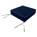 Medium Size Outdoor Deep Seat Back Rest Bolster SLIP COVERS ONLY