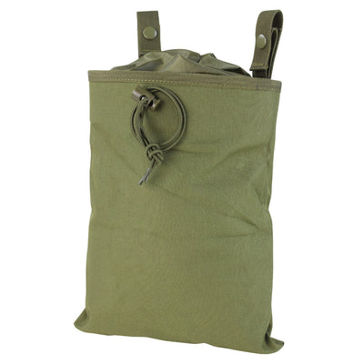 OD GREEN Tactical Molle Pals Fold Foldable Recovery Pouch Carrying Mag Dump Bag