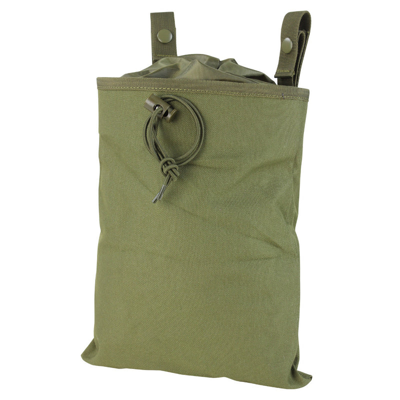OD GREEN Tactical Molle Pals Fold Foldable Recovery Pouch Carrying Mag Dump Bag