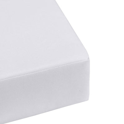 Outdoor Mattress Fitted Sheet Twin Size (75" x 39" x 8") Slip Cover Only