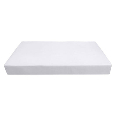 Outdoor Mattress Fitted Sheet Twin Size (75" x 39" x 8") Slip Cover Only