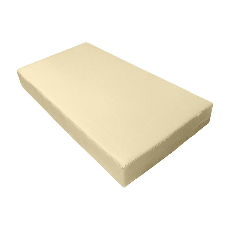 Outdoor Mattress Fitted Sheet Twin Size (75" x 39" x 8") Slip Cover Only