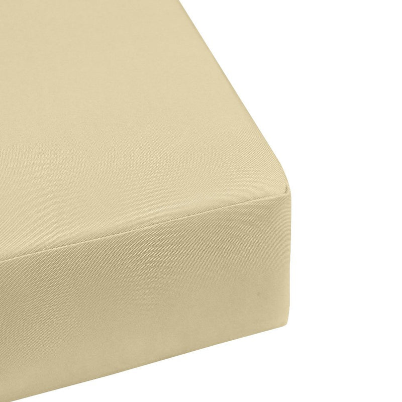 Outdoor Mattress Fitted Sheet Twin Size (75" x 39" x 8") Slip Cover Only