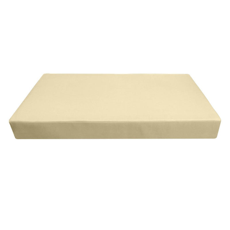 Outdoor Mattress Fitted Sheet Twin Size (75" x 39" x 8") Slip Cover Only