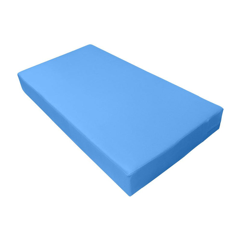 Outdoor Mattress Fitted Sheet Twin Size (75" x 39" x 8") Slip Cover Only
