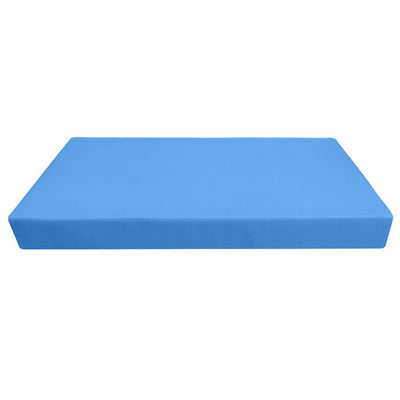 Outdoor Mattress Fitted Sheet Twin Size (75" x 39" x 8") Slip Cover Only