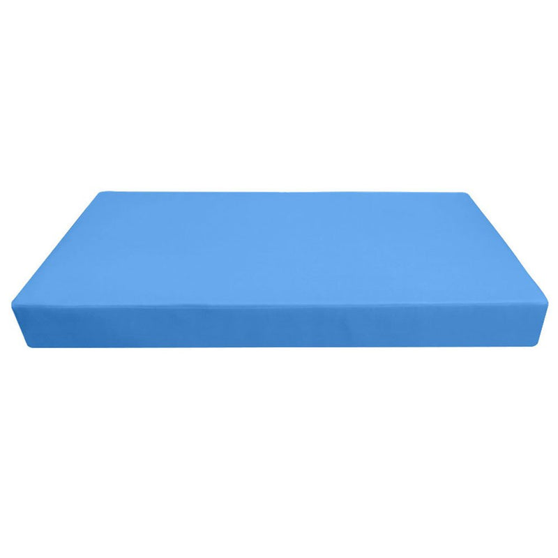 Outdoor Mattress Fitted Sheet Twin Size (75" x 39" x 8") Slip Cover Only