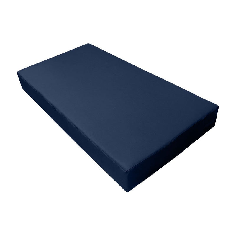 Outdoor Mattress Fitted Sheet Twin Size (75" x 39" x 8") Slip Cover Only