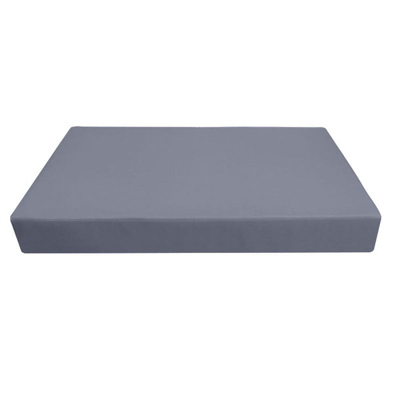 Outdoor Mattress Fitted Sheet Twin Size (75" x 39" x 8") Slip Cover Only