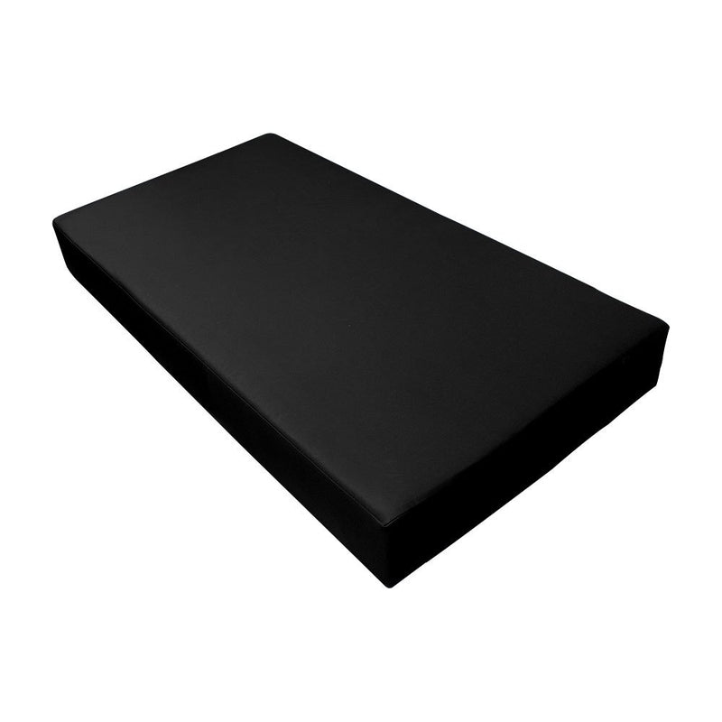 Outdoor Mattress Fitted Sheet Twin Size (75" x 39" x 8") Slip Cover Only