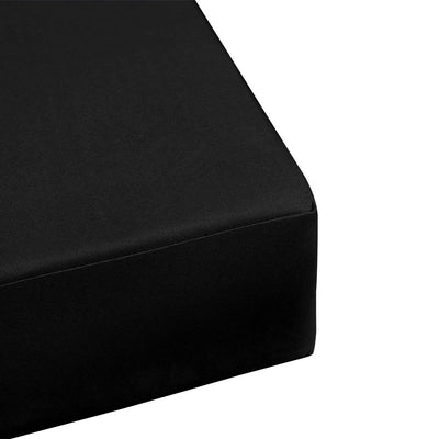 Outdoor Mattress Fitted Sheet Twin Size (75" x 39" x 8") Slip Cover Only