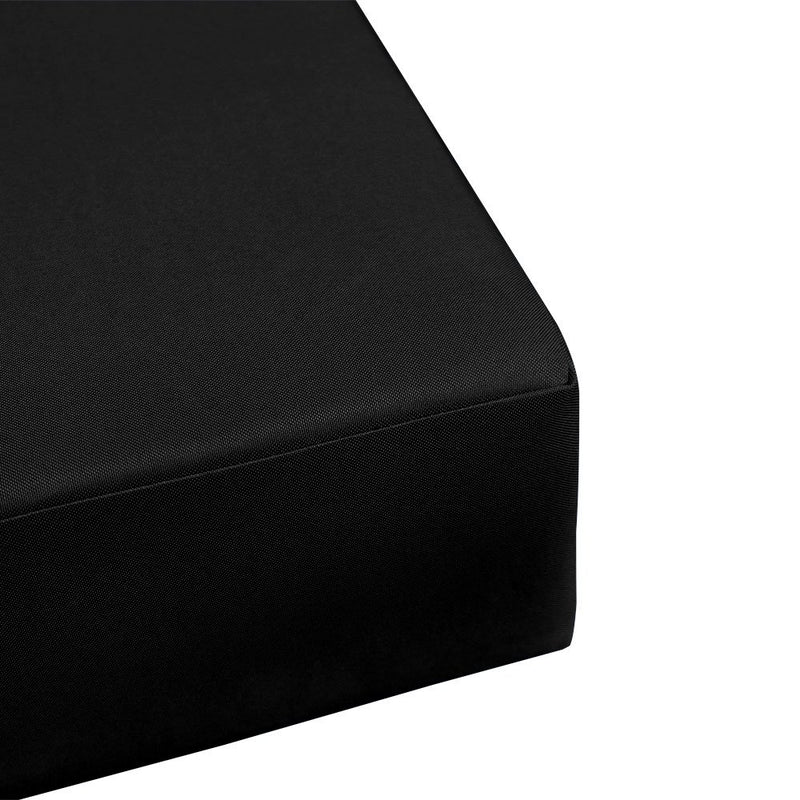 Outdoor Mattress Fitted Sheet Twin Size (75" x 39" x 8") Slip Cover Only