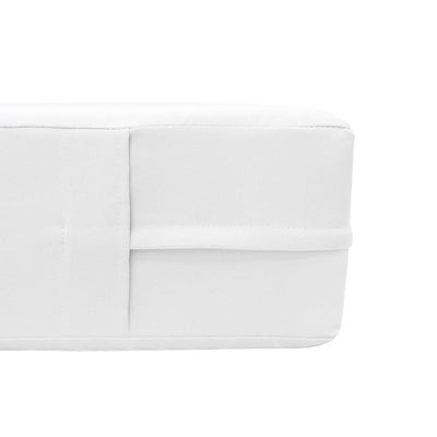 Outdoor Mattress Fitted Sheet Twin Size (75" x 39" x 8") Slip Cover Only