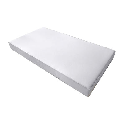 Outdoor Mattress Fitted Sheet Twin Size (75" x 39" x 8") Slip Cover Only