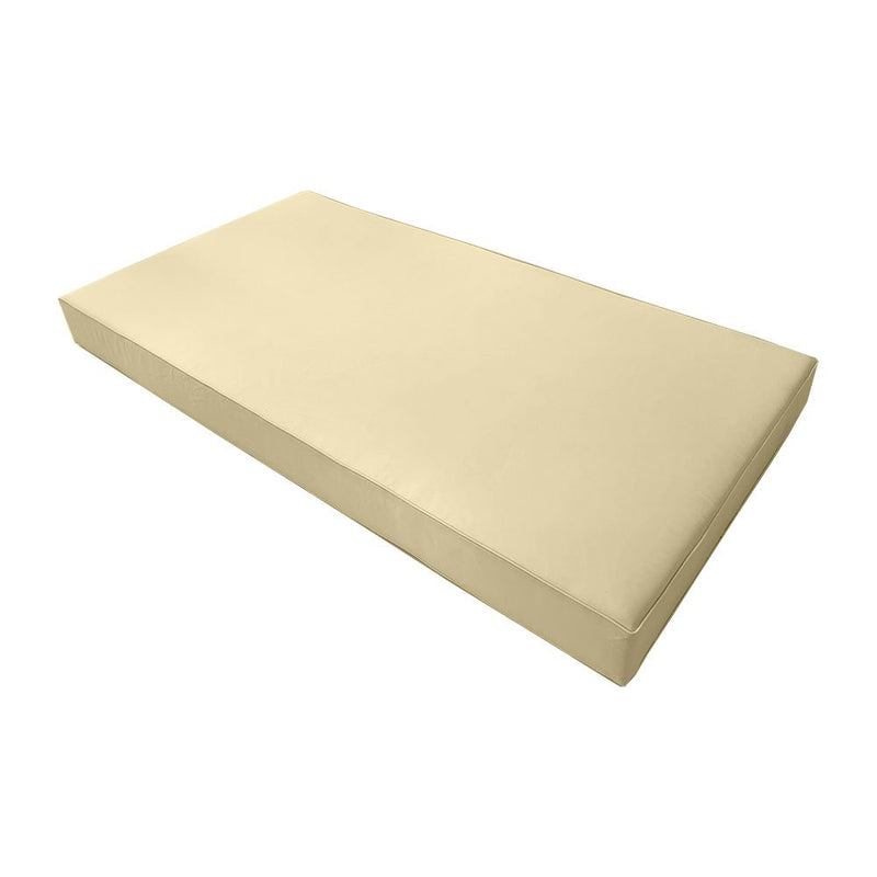 Outdoor Mattress Fitted Sheet Twin Size (75" x 39" x 8") Slip Cover Only