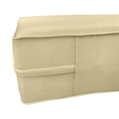 Outdoor Mattress Fitted Sheet Twin Size (75" x 39" x 8") Slip Cover Only