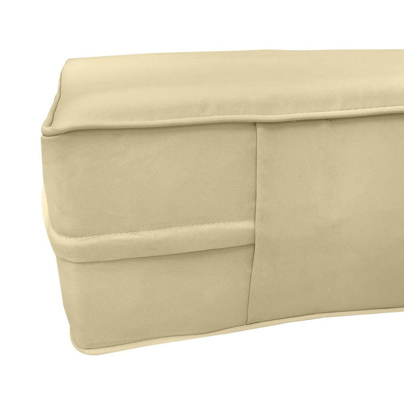 Outdoor Mattress Fitted Sheet Twin Size (75" x 39" x 8") Slip Cover Only