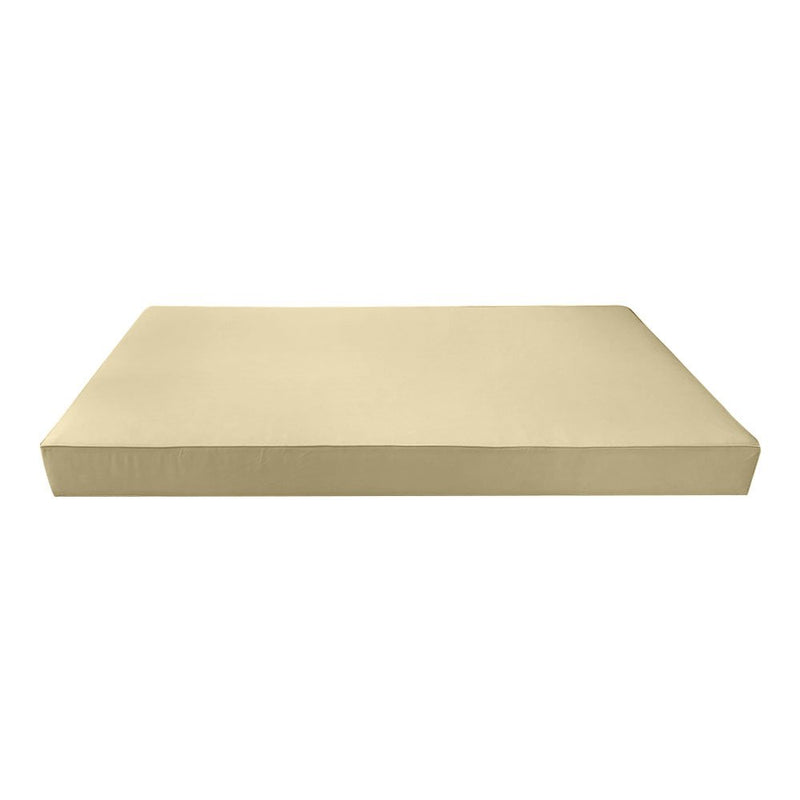 Outdoor Mattress Fitted Sheet Twin Size (75" x 39" x 8") Slip Cover Only