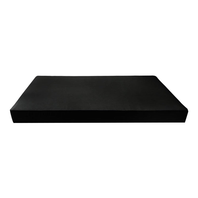 Outdoor Mattress Fitted Sheet Twin Size (75" x 39" x 8") Slip Cover Only