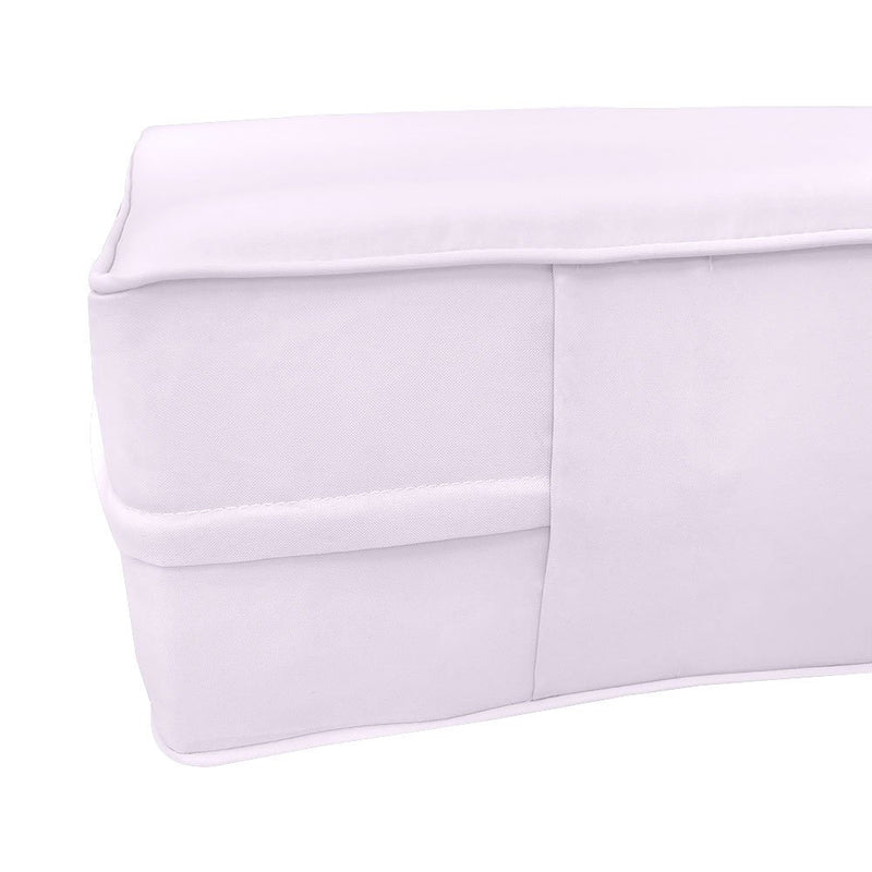 Outdoor Mattress Fitted Sheet Twin Size (75" x 39" x 8") Slip Cover Only