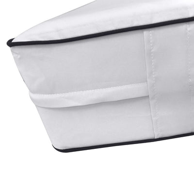Outdoor Mattress Fitted Sheet Twin Size (75" x 39" x 8") Slip Cover Only