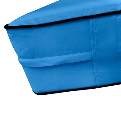 Outdoor Mattress Fitted Sheet Twin Size (75" x 39" x 8") Slip Cover Only